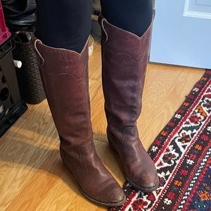 Frye brown Leather boots size 8.5